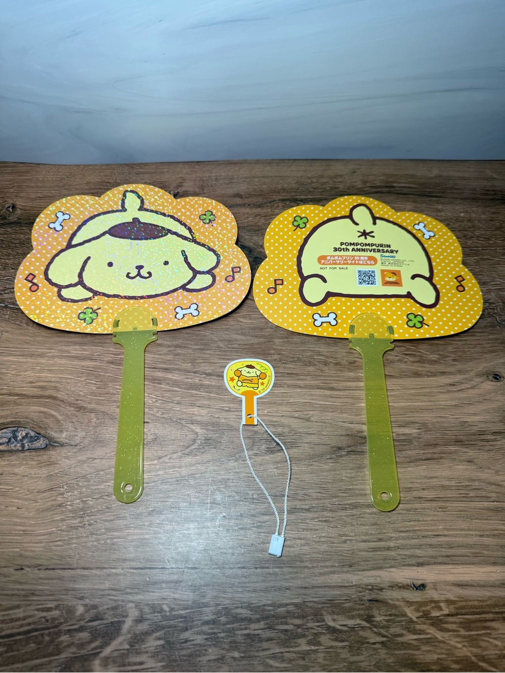 Sanrio Pompompurin 30th Anniversary Japan 2026 Retro Fan Set Novelty